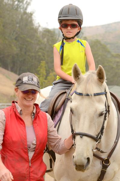 Founder Joell Dunlap, Cecil, and friend. (Square Peg Foundation/Robyn Peters Photography )